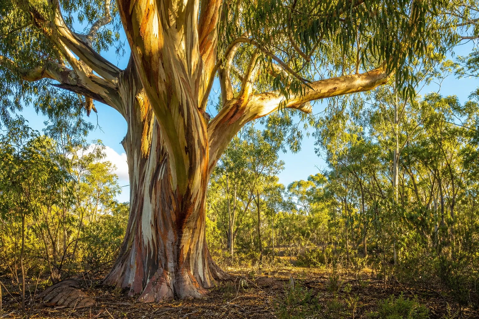 Illustration : Eucalyptus en Australie : la flore qui définit le bush