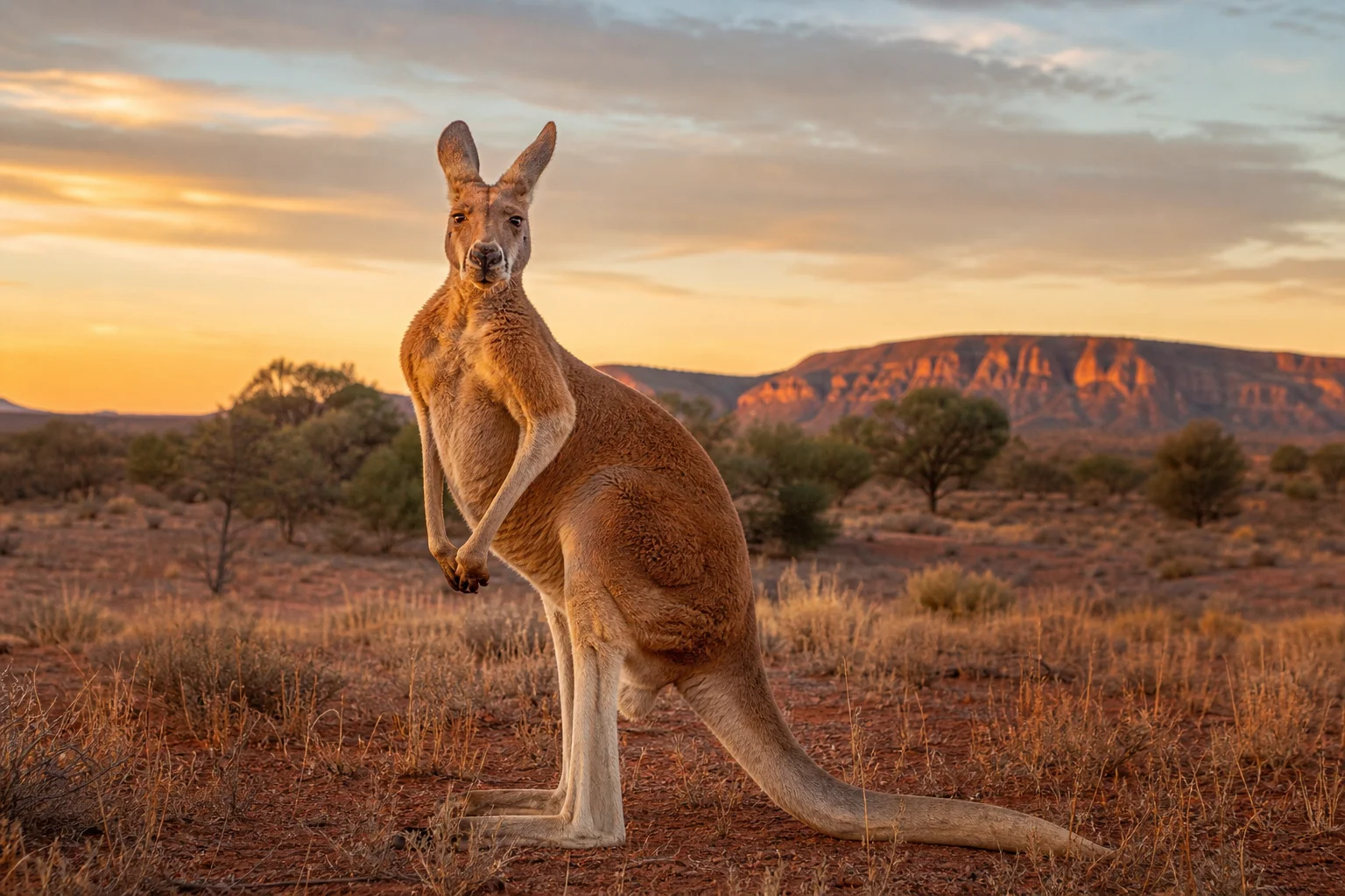 Illustration : Kangourou en Australie : espèces, observation et sécurité route