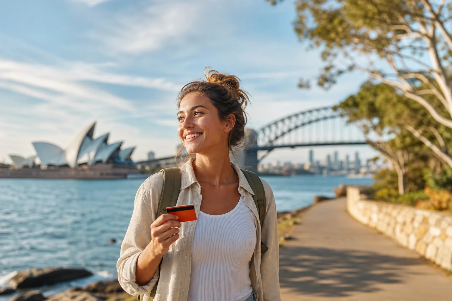 Illustration : Meilleure banque pour backpacker en Australie (WHV 2026)