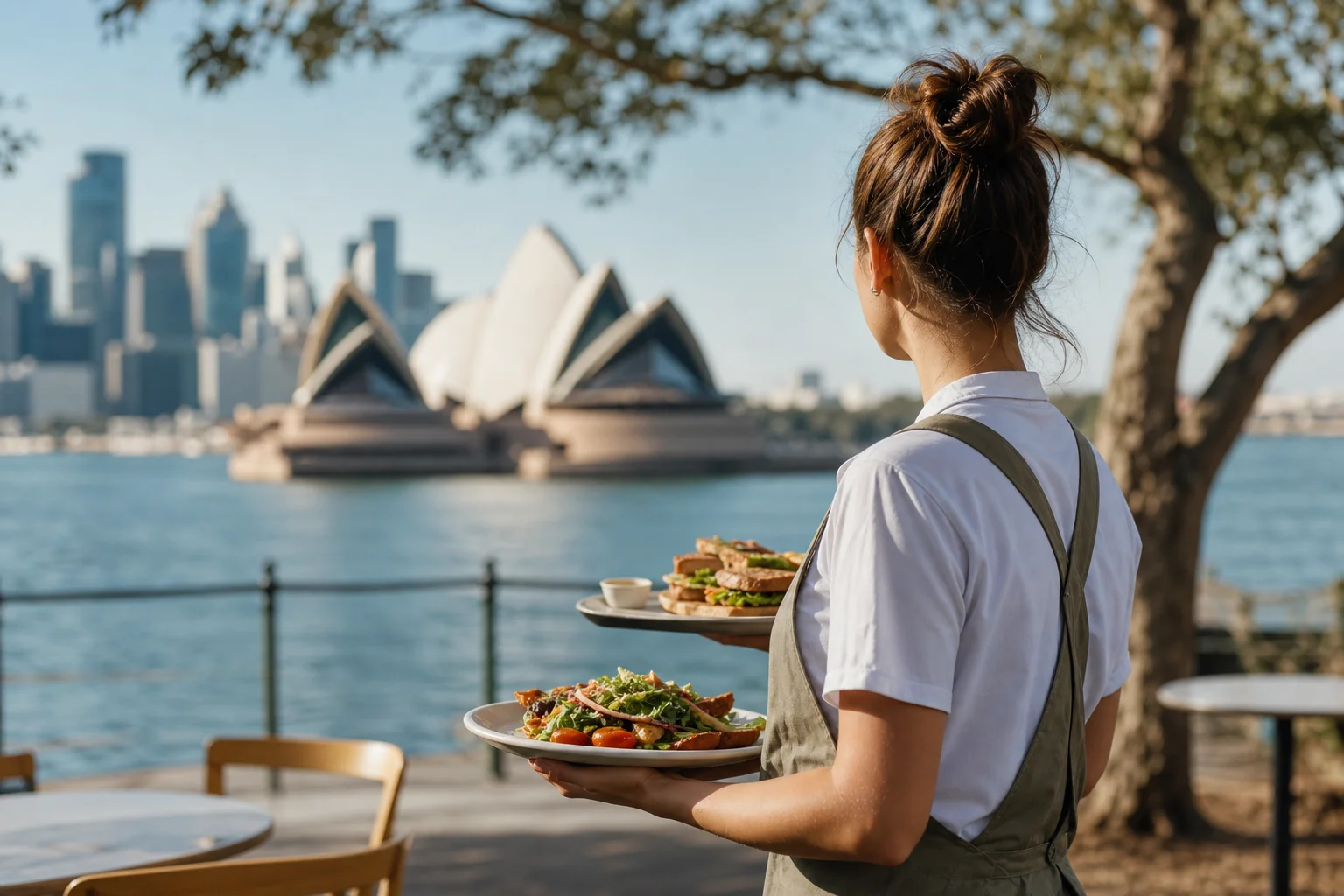 Illustration : Travailler en restauration en WHV Australie : le guide complet sans expérience